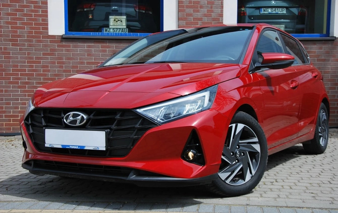 Hyundai i20 cena 63900 przebieg: 54000, rok produkcji 2021 z Bytom małe 704